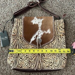 Leather and Hairon Bag